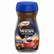 Decaffeinated Nescafe