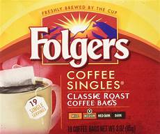 Folgers Coffee Singles Bags
