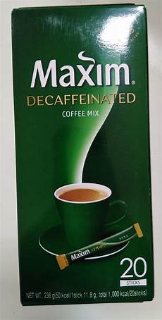 Maxim Decaf Coffee