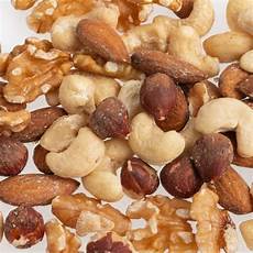 Saltless Nut Mixtures