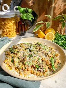 Lemon Tahini Pasta