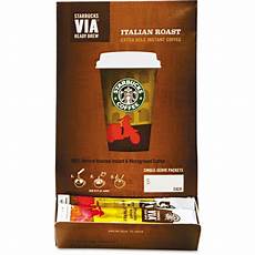 Starbucks Single Serve Packets
