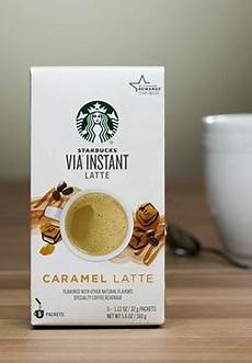Starbucks Via Caramel Latte