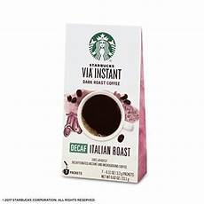 Starbucks Via Instant Decaf