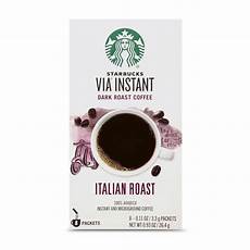 Starbucks Via Packets
